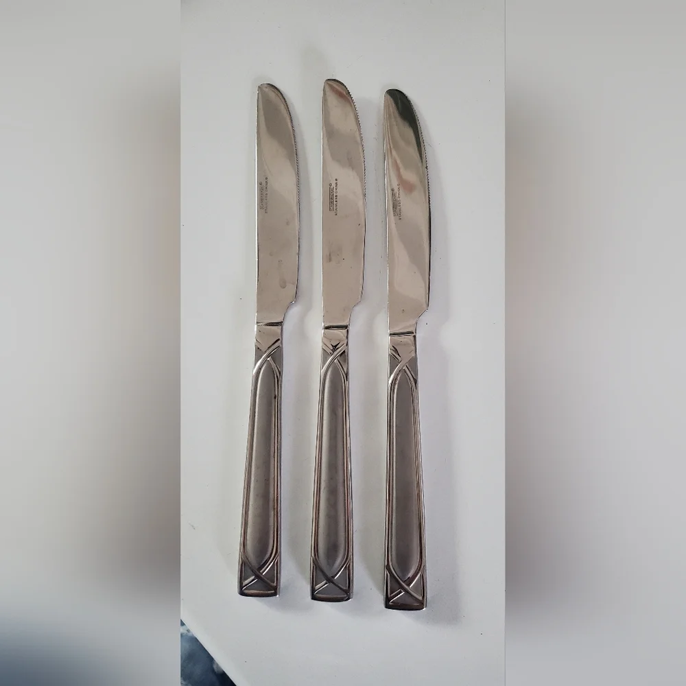 Cambridge Stainless Crossroad Sand Pattern‎ Dinner knives